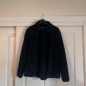 Fila Women's Black Teddy Jacket